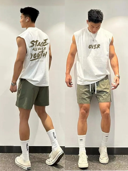 CAMISETA SIN MANGAS SPORT FITNESS