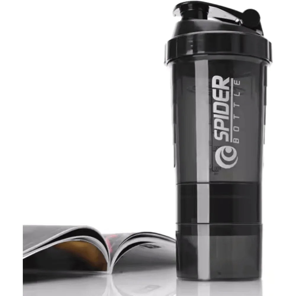 SHAKER SPIDER CON 2 CAPAS DE 600 ML