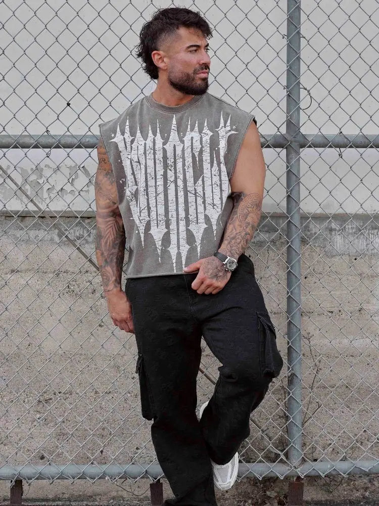 CAMISETA SIN MANGAS GYM BODYBUILDING