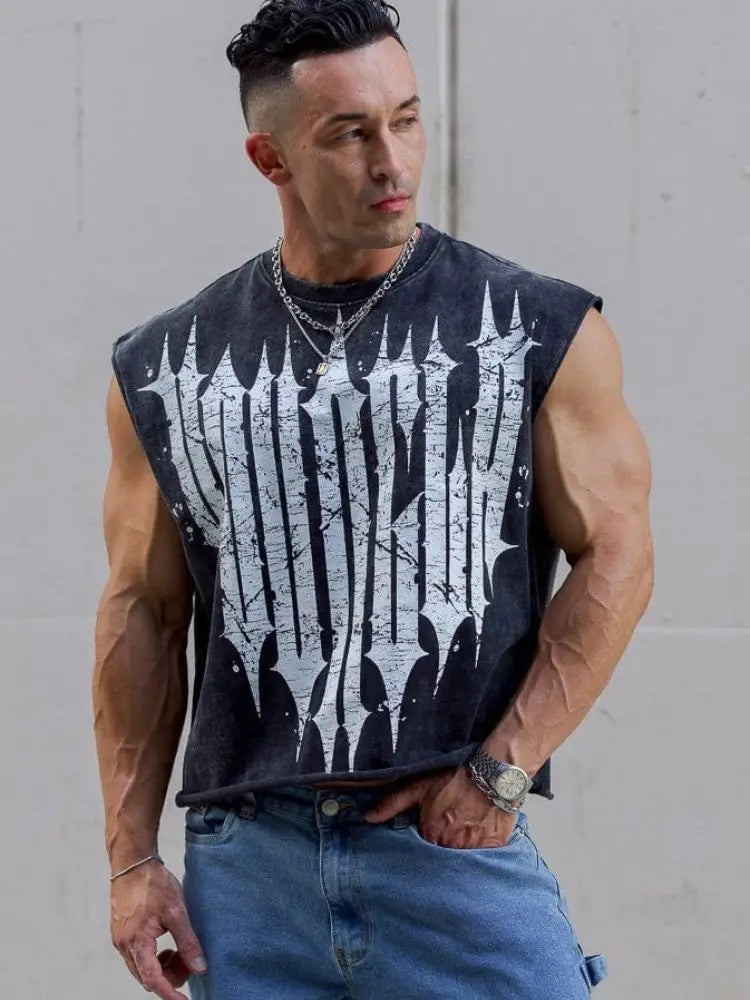 CAMISETA SIN MANGAS GYM BODYBUILDING