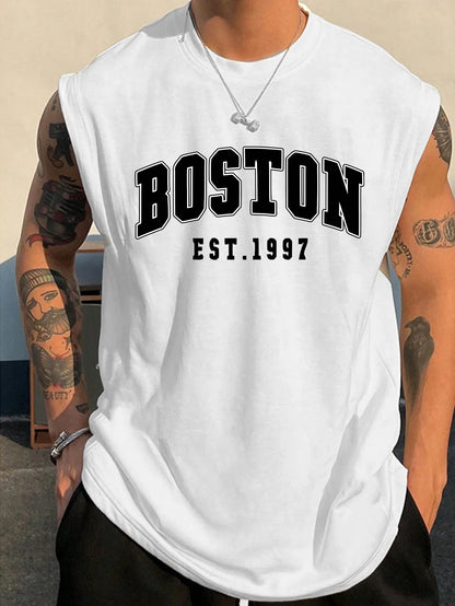 CAMISETA SIN MANGA Boston est 1997