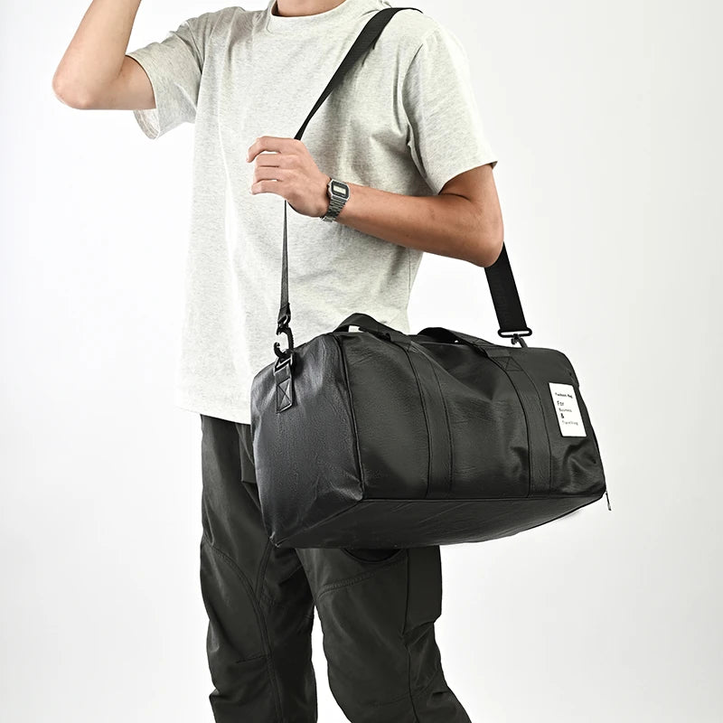 BOLSA DE DEPORTE DE CUERO PU- UNISEX