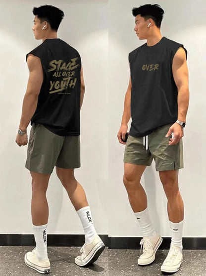 CAMISETA SIN MANGAS SPORT FITNESS