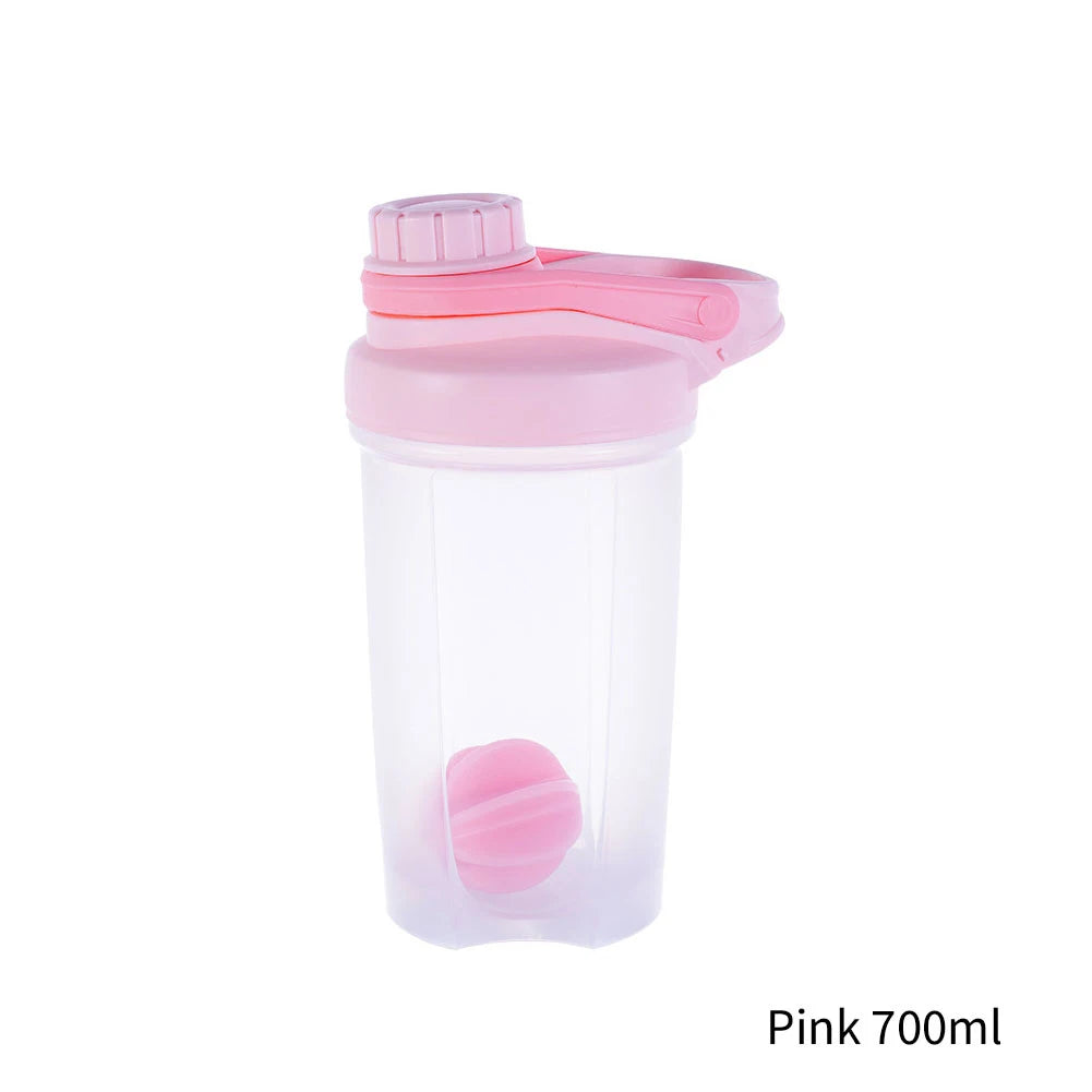 SHAKER CON BOLA MEZCLADORA DE PLASTICO