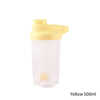 SHAKER CON BOLA MEZCLADORA DE PLASTICO