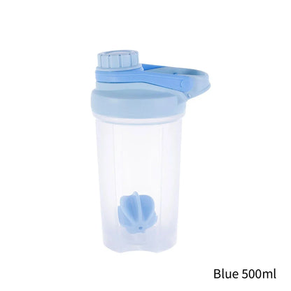 SHAKER CON BOLA MEZCLADORA DE PLASTICO