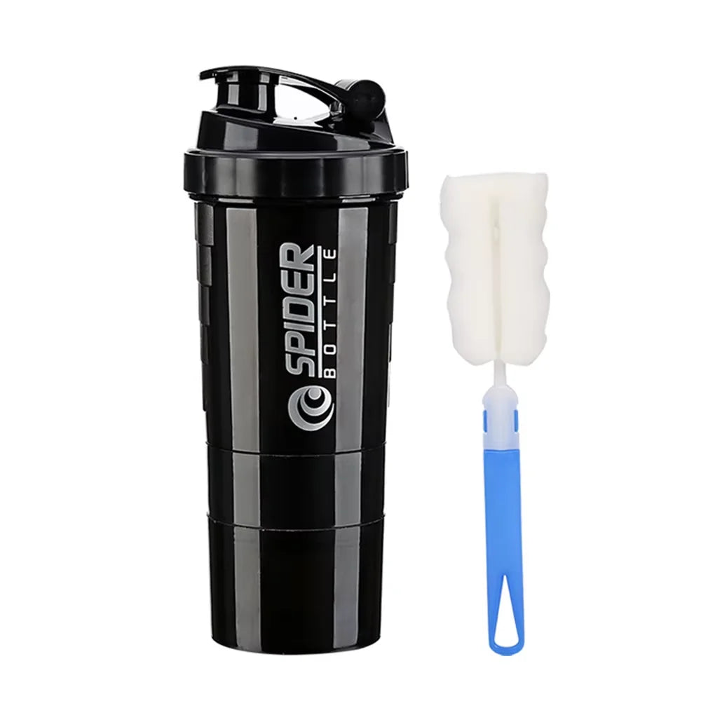 SHAKER SPIDER CON 2 CAPAS DE 600 ML